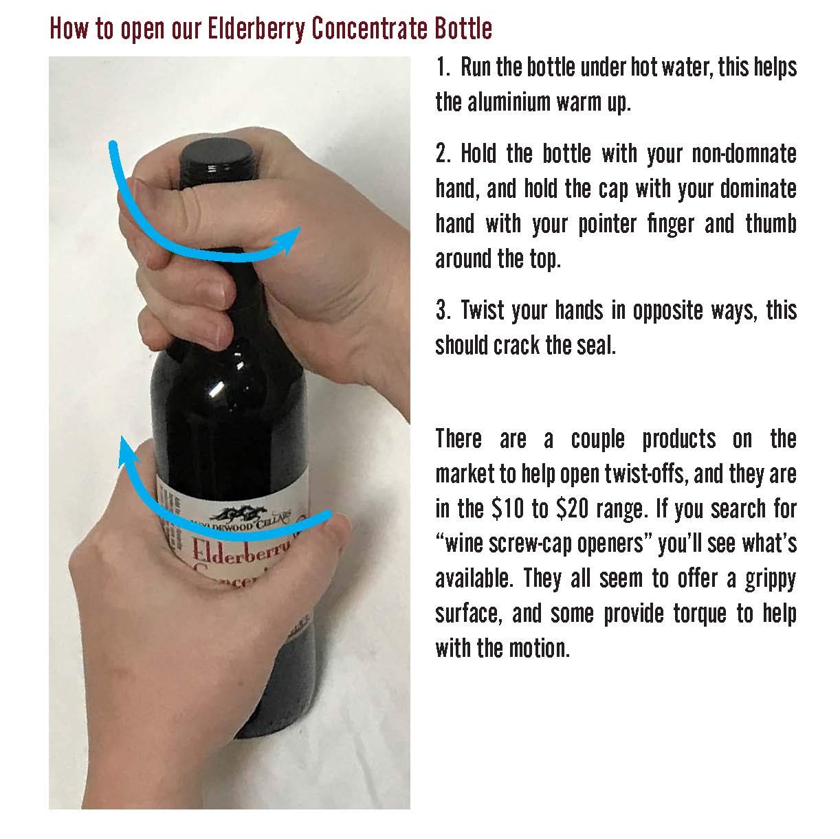 Elderberry Juice Concentrate 12.5 fl. oz. (2-pack)