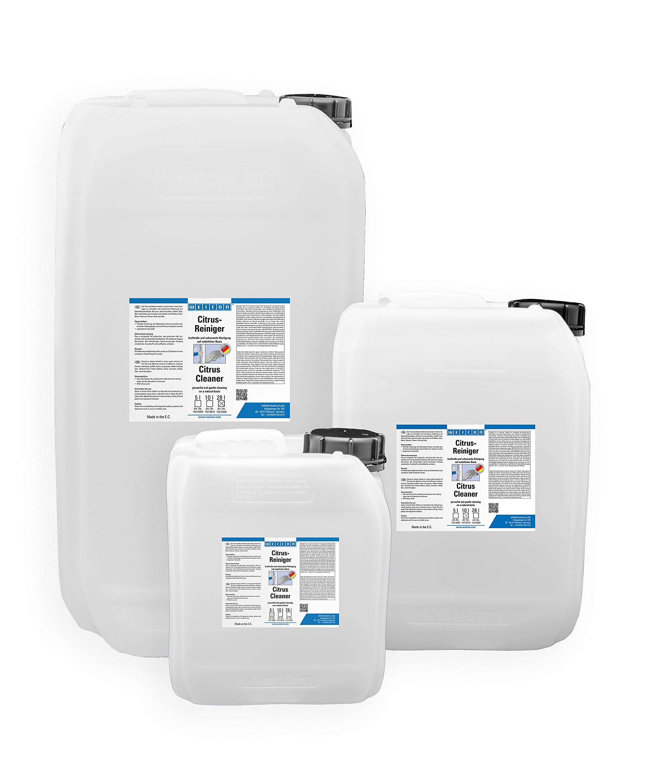 WEICON Limpiador cítrico 5L, Universal para la Industria y la artesanía