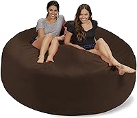 Vista 39 de Chill Sack Funda para silla puf, 5 pies, Ultrafur - Carbón