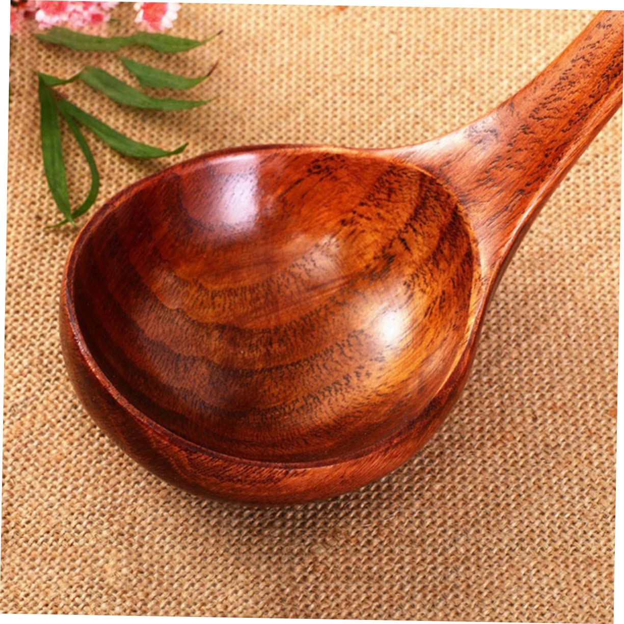 Cucharas de Madera for cocinar, 1 Cuchara de Madera for cocinar, cucharas de Sopa, cucharas Grandes, Cuchara de Estilo japonés, Cuchara de Mesa, Cuchara de Sopa, Cuchara de Mango Largo