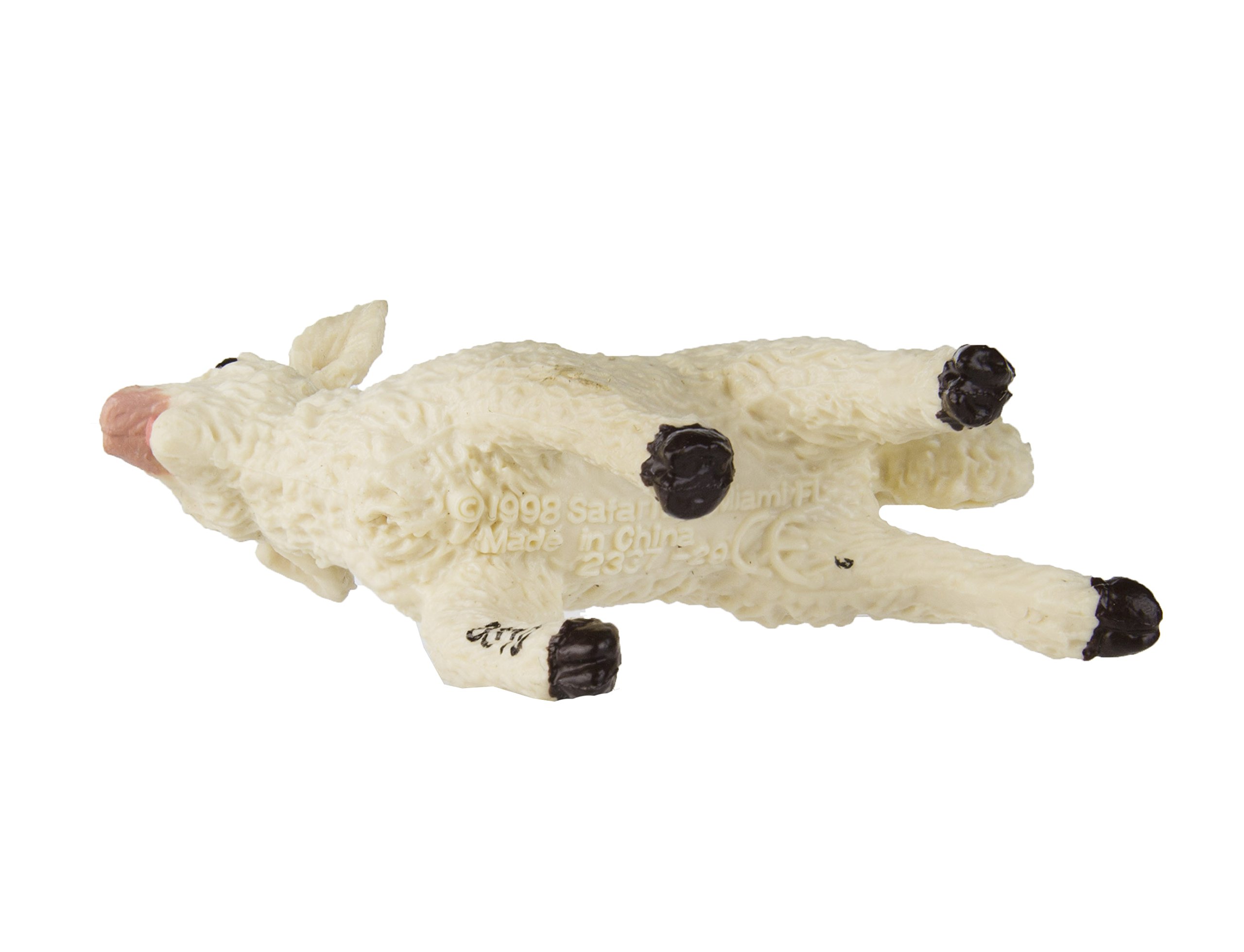 Safari Ltd. Lamm Figur – Handbemalte Miniatur, Aus Der Serie Farm Animals, Für Kinder Ab 3 Jahren