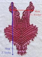 Vista 4 de Cuentas de piedras hechas a mano, parches de cristal brillantes para coser con diamantes de imitación, corpiño de encaje, accesorios para decoración