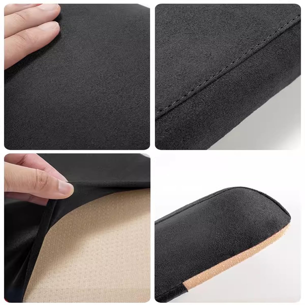 Portaoggetti Auto Abs Portaoggetti Bracciolo Per Alfa Romeo Giulia - ABS, Tappetino Antiscivolo, Accessorio Interno Scatola Portaoggetti Abs