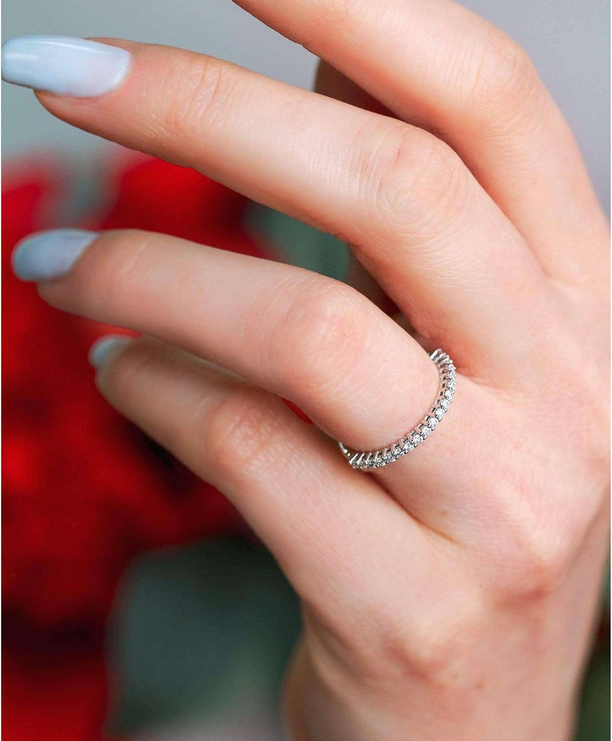 Kobelli Diamond Band 1/4 carat (ctw) in 14kt White Gold