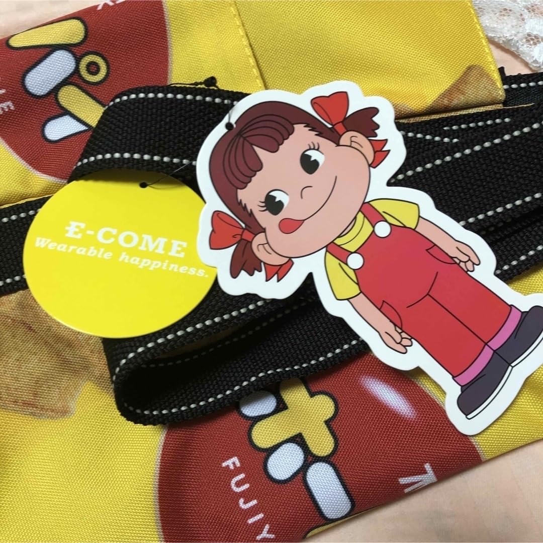 Amazon.co.jp: 不ニ家 ペコちゃん ホームパイ トートバッグ A5462