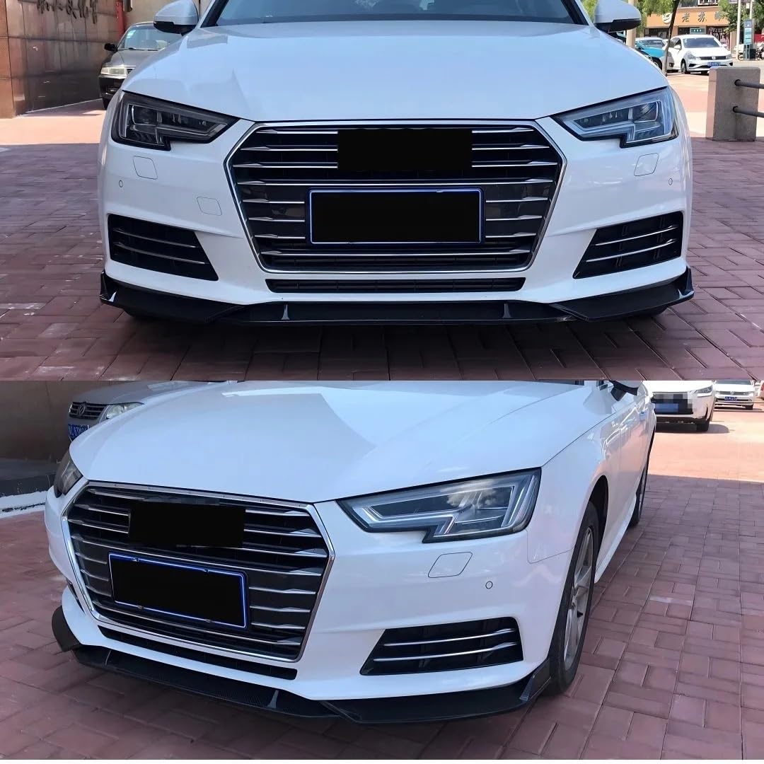 Uniwersalny spoiler Do Audi A4 B9 2017-2018 | Dokładka przedniego zderzaka