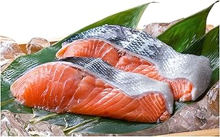 北隆丸 新巻めじか鮭〈姿切身〉約1.6kg 【 枝幸産 魚貝類 サーモン 鮭 北海道 オホーツク 枝幸 】