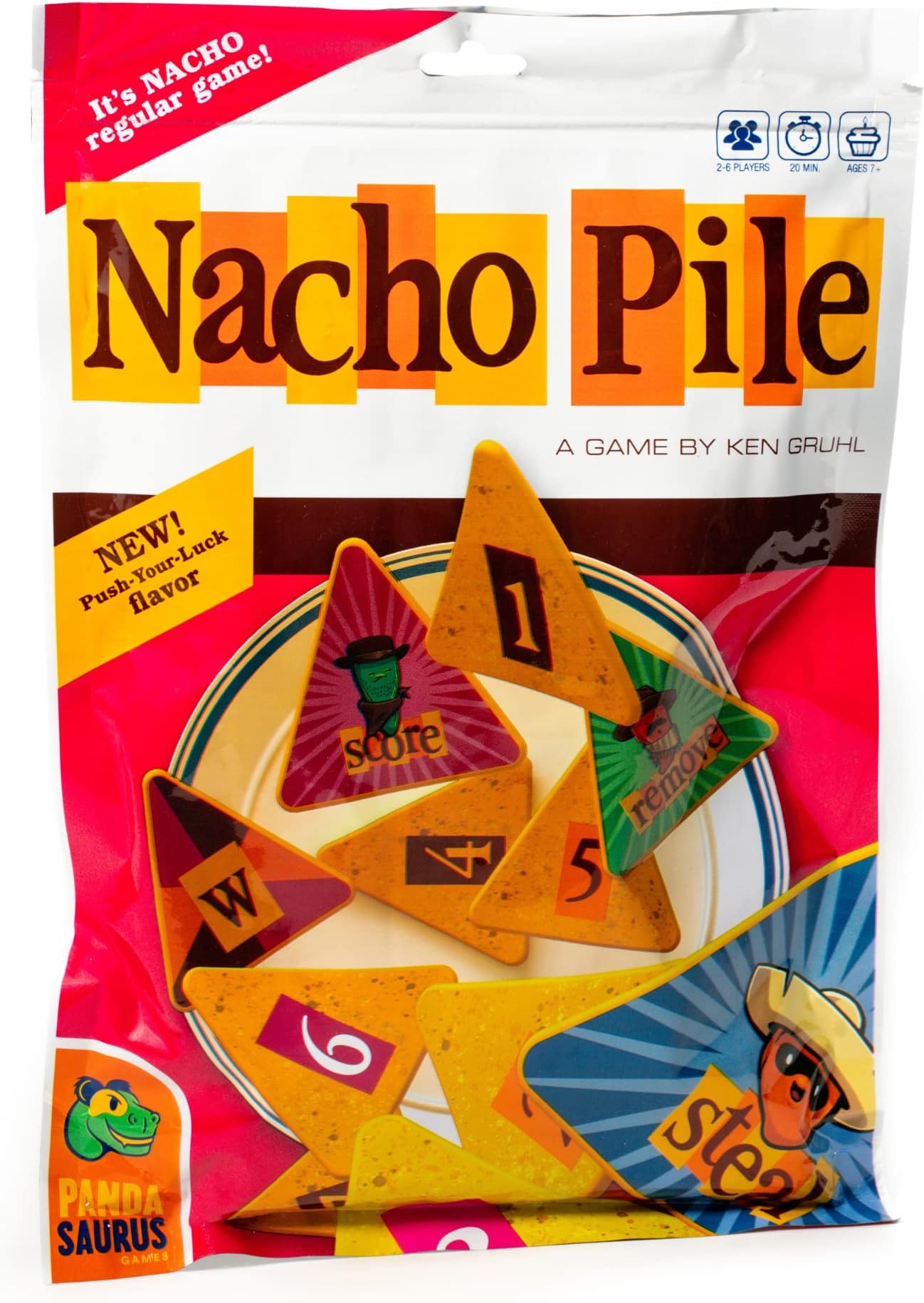 Pandasaurus Games | Nacho Pile | Board Game | Base Game | 2-6 Players Ages 7+