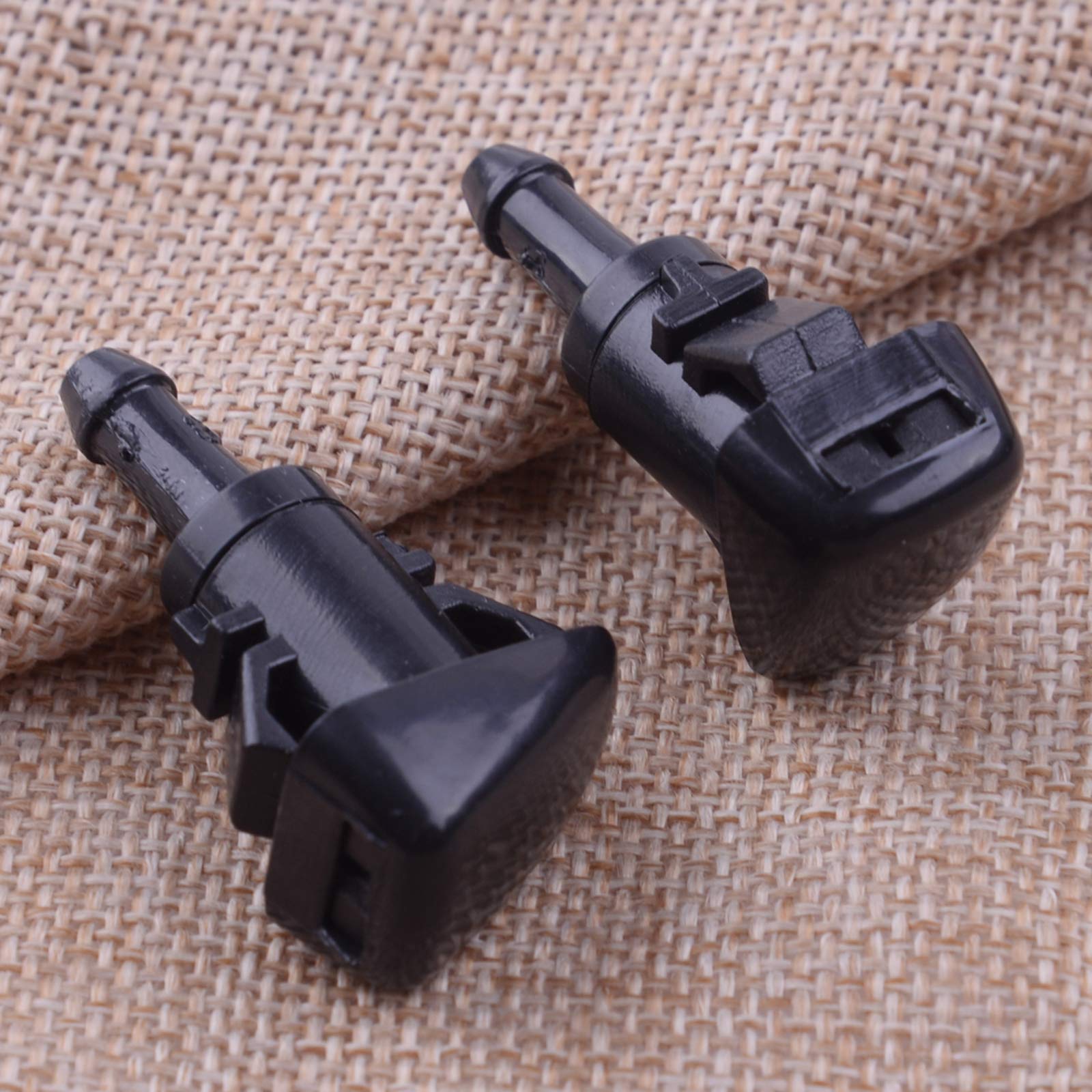 YGZZHKCITALL 2pcs Front Car Windshield Wiper Washer Water Spray Jet Nozzle,For Hyundai ix35 Tucson Equus Accent Sonata,FOR Kia Sorento MK2