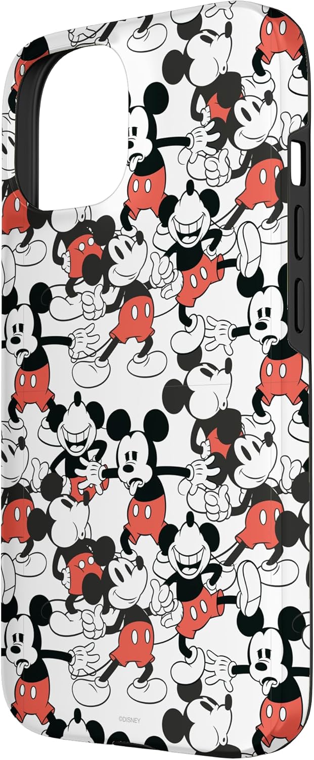 Disney Mickey Mouse Expressions Print Case for iPhone 15