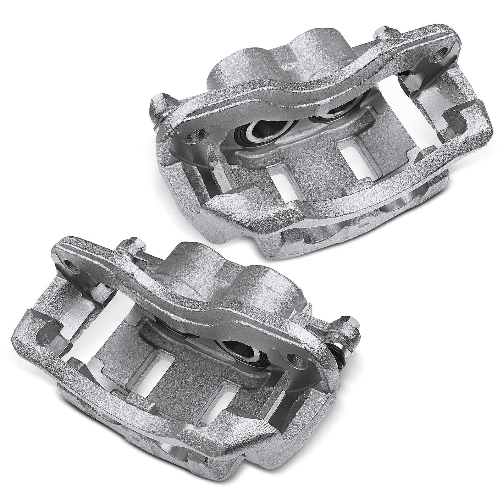 Photo 1 of A-Premium Disc Brake Caliper Assembly with Bracket Compatible with Select Chevy, GMC and Isuzu Models - NPR-HD, NQR, W3500/W4500 Tiltmaster, W3500/W4500 Forward, Reach - Front Driver and Passenger