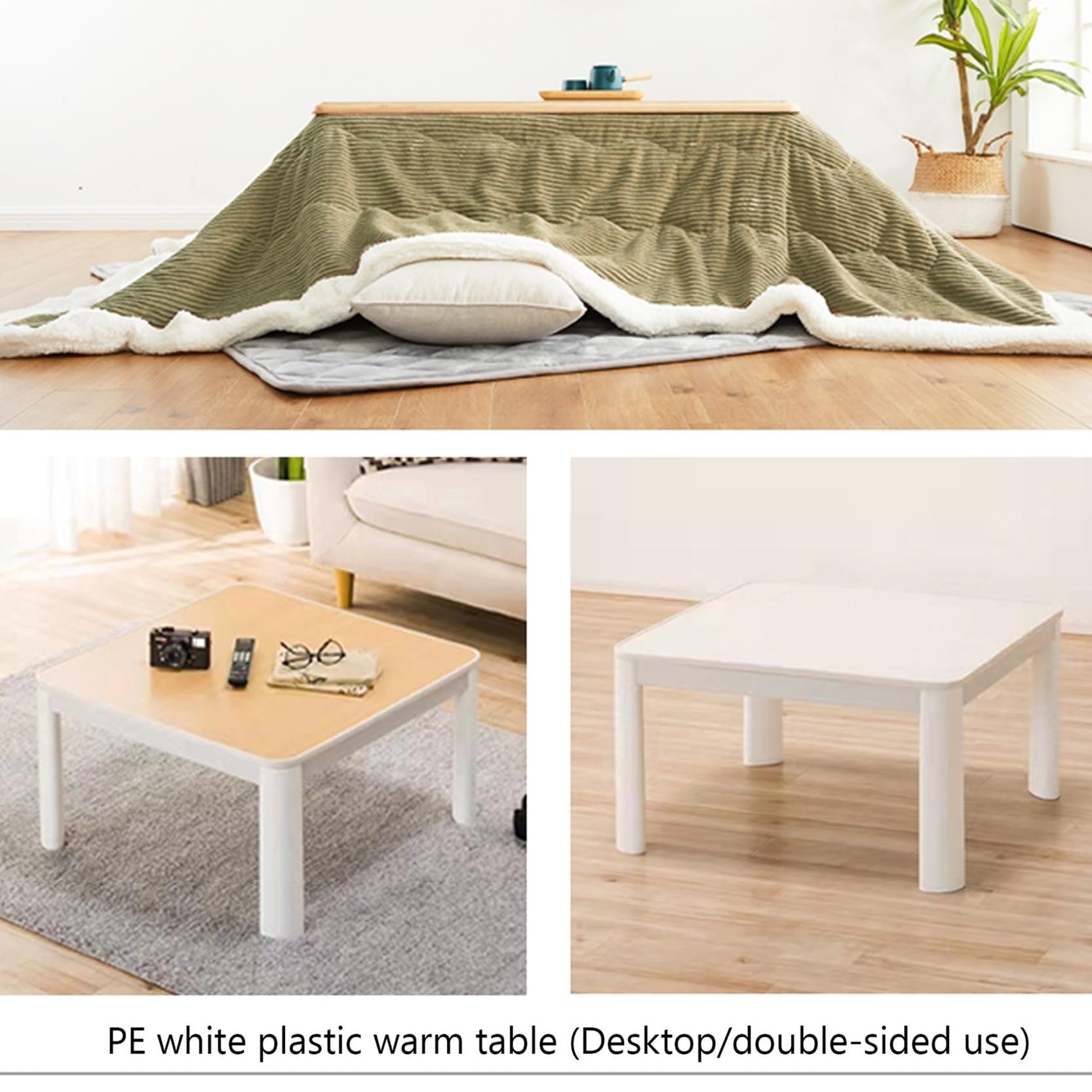 Amazon.com: Japanese Kotatsu Table with Heater and Blanket