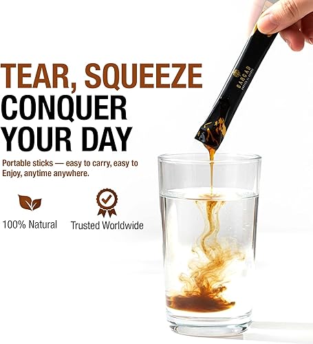 Miniatura 4 de Palitos Shilajit puros del Himalaya con miel orgánica y canela (30 unidades) Palitos Shilajit fáciles de un solo uso Aumenta la energía