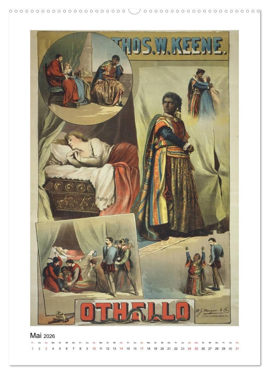NOSTALGIE Poster aus Film, Theater und Werbung (hochwertiger Premium Wandkalender 2026 DIN A2 hoch), Kunstdruck in Hochglanz: Nostalgische Poster aus der guten alten Zeit (CALVENDO Kunst)