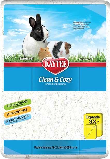 Kaytee Clean & Cozy White Paper Bedding