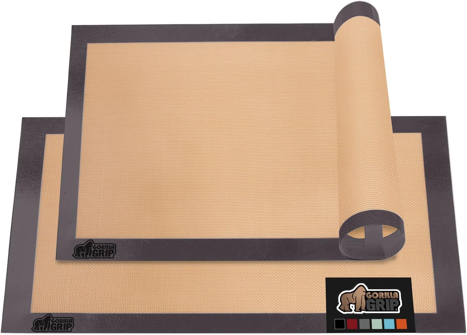 Last Confection Silicone Baking Mat Set of 2 NonStick