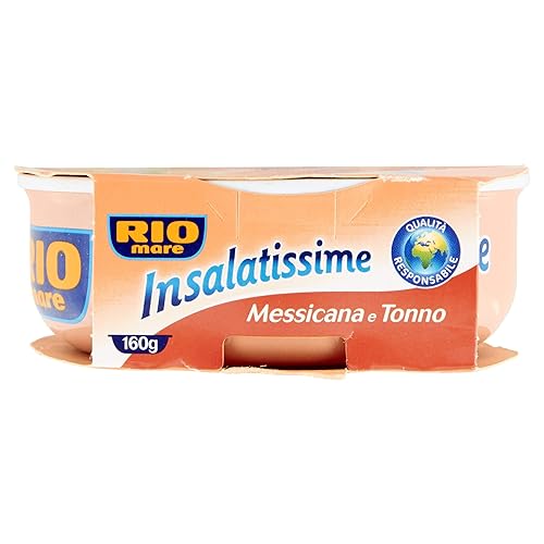 Miniatura 3 de Rio Mare Insalatissime Ensalada mexicana de atún lista para comer, 3 latas, 5.64 onzas cada una