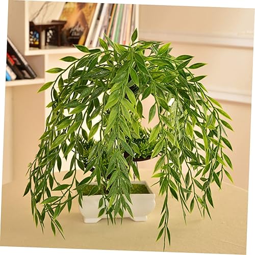 Miniatura 6 de DECHOUS 1 pieza de adornos de pino acogedores, macetas para plantas de casa, decoración de habitación, macetas de decoración de vegetación para