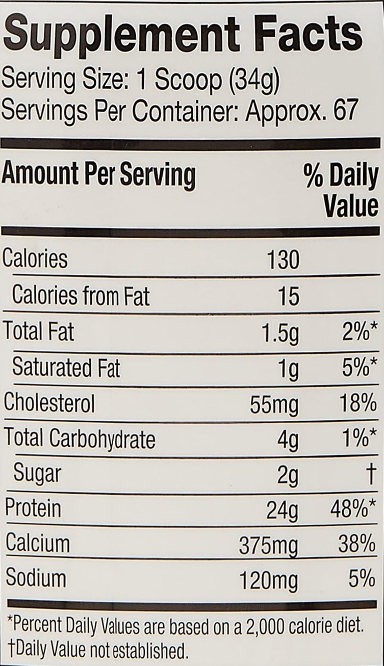 MuscleTech Platinum 100% Whey Protein Powder, Vanilla Cake, 5.0 lbs (2.27kg)