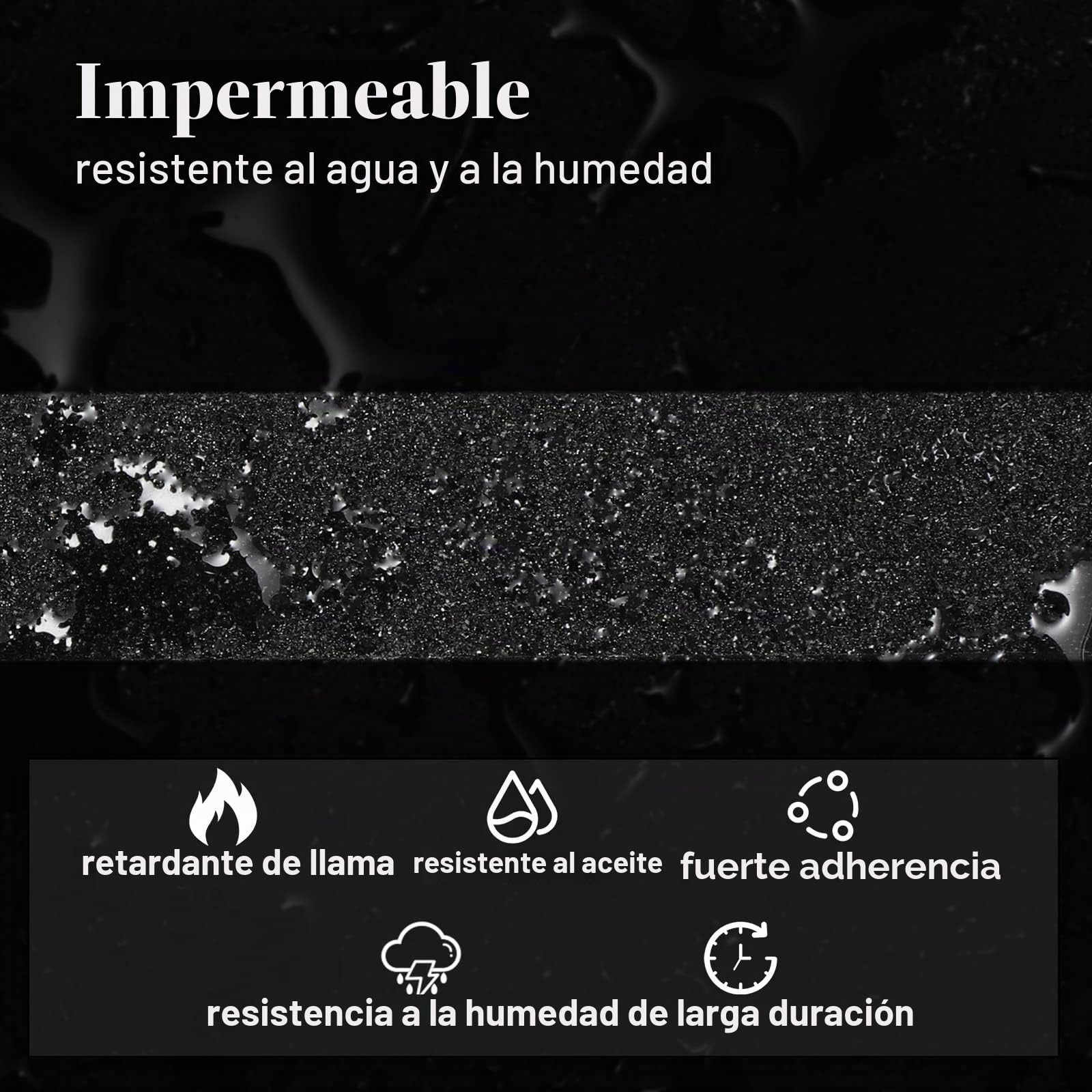 Antideslizante Cinta Adhesiva Negra 2.5cm*20m Cinta de Seguridad Alta Tracción Fuerte Apretón Abrasivo, Tiras Antideslizante para Escalones, Rampas y Suelos Interiores y Exteriores