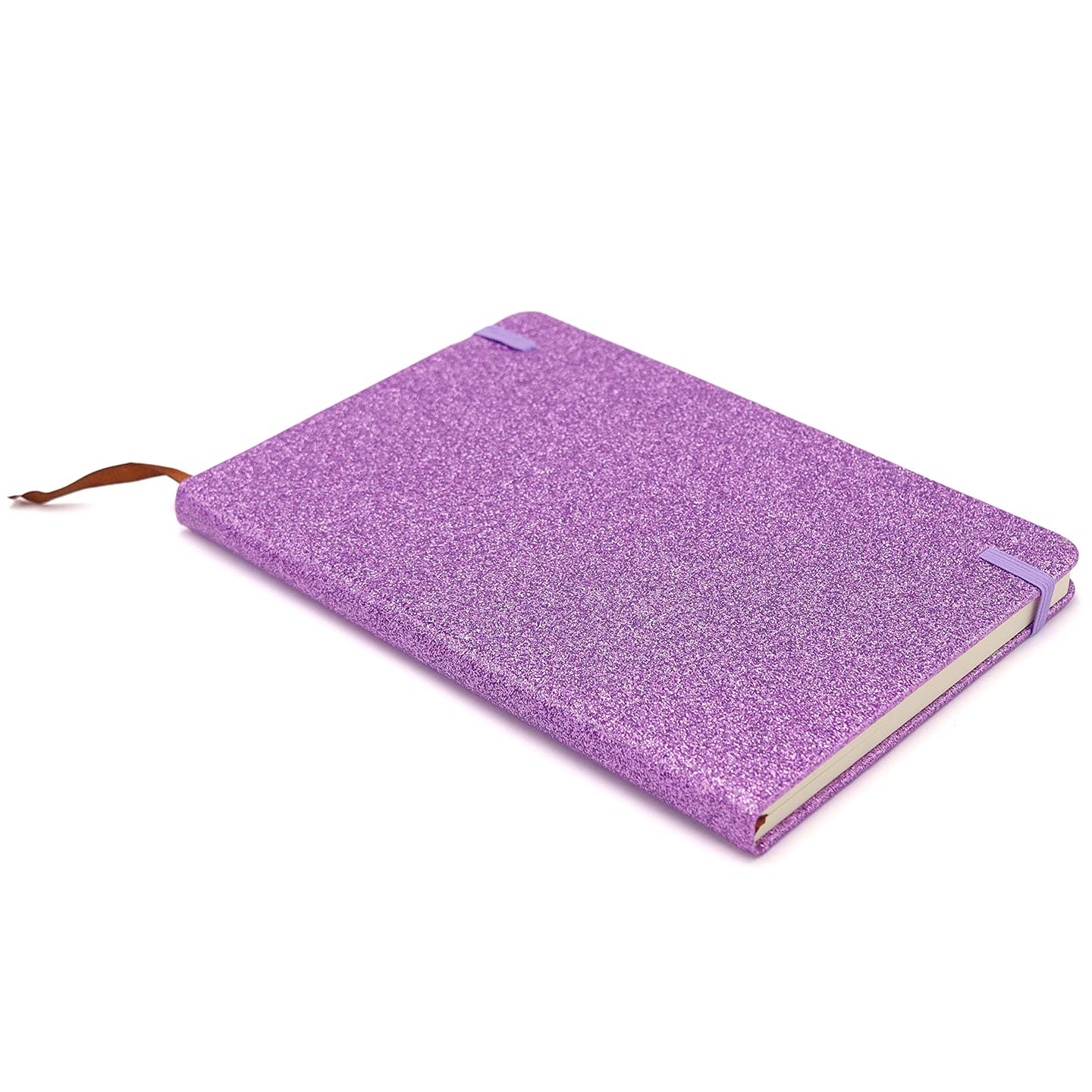 Pembe Mor Parlak Defter - Çizgili 120 Sayfa
