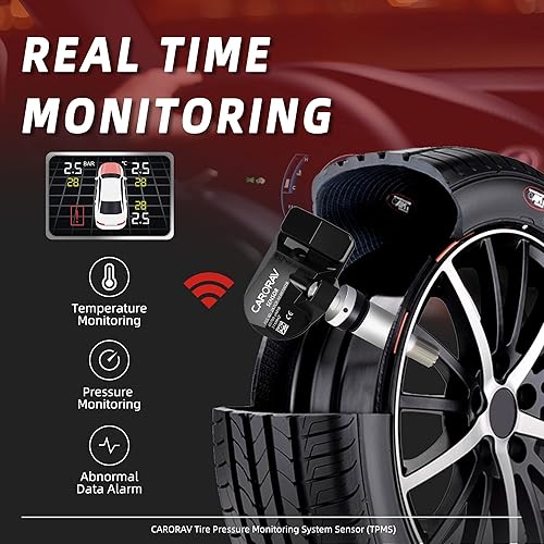Miniatura 8 de Sensor TPMS, paquete de 4 sensores de sistema de monitoreo de presión de neumáticos para Nissan 350z Altima Versa Infiniti, sensor de neumáticos de