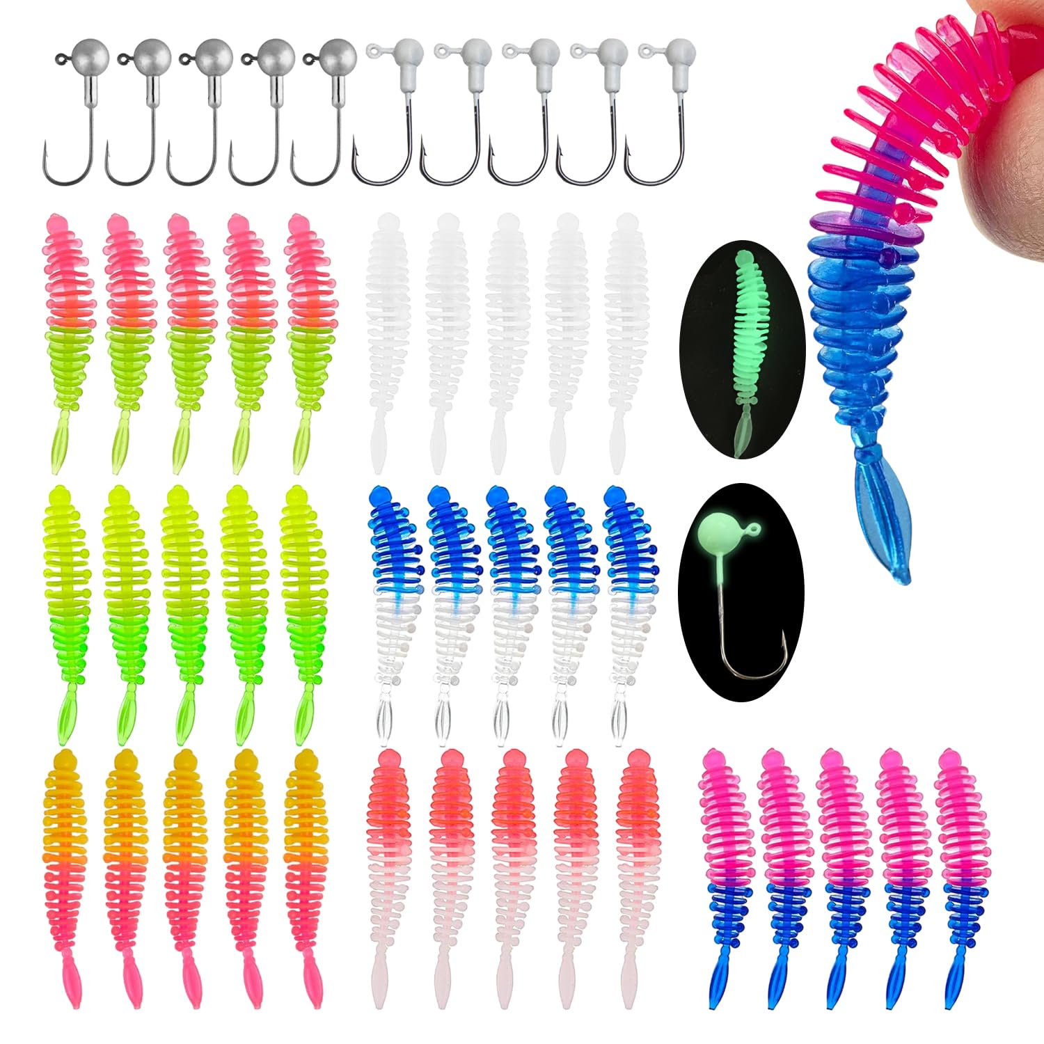 35 Pezzi Esche Artificiali Spinning Mare Esca Artificiale Spinning Mare Esche