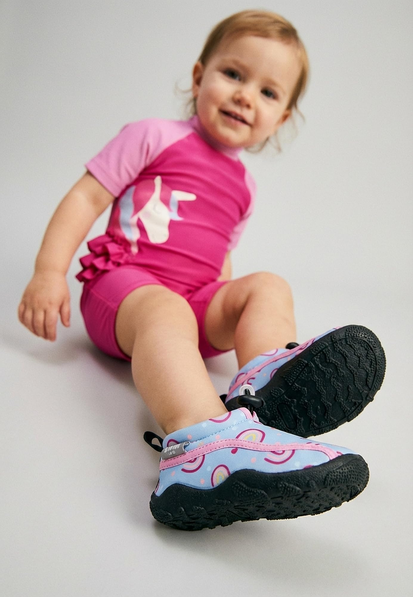 Sterntaler Badeschuhe Regenbogen, Scarpe acquatiche Unisex-Bambini e Ragazzi