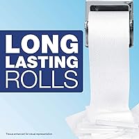 Vista 5 de Charmin Papel de baño comercial, caja fuerte séptica, envuelto individualmente, 2 capas, blanco, 450 hojasrollo, 75 rolloscaja