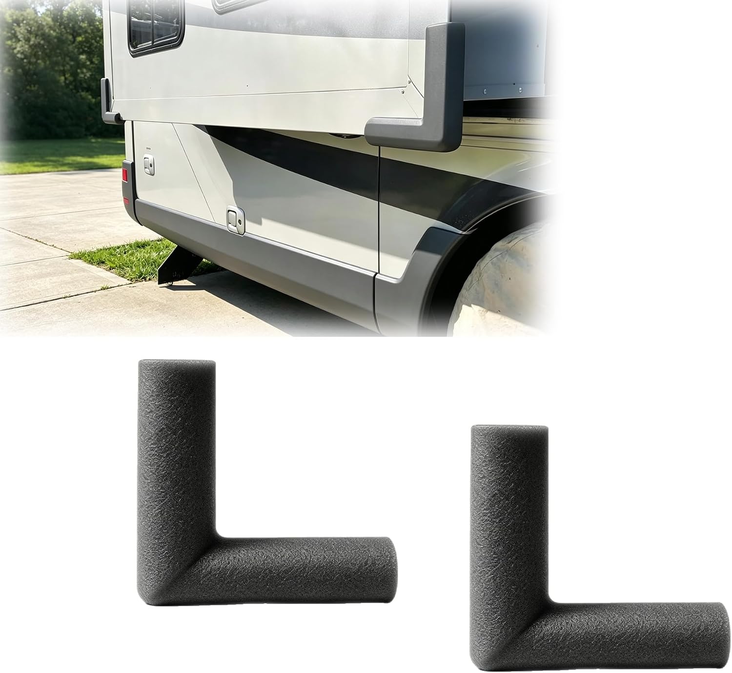 2 Pack RV Slideout Corner Protectors, Camper Slide Out Corner Guards