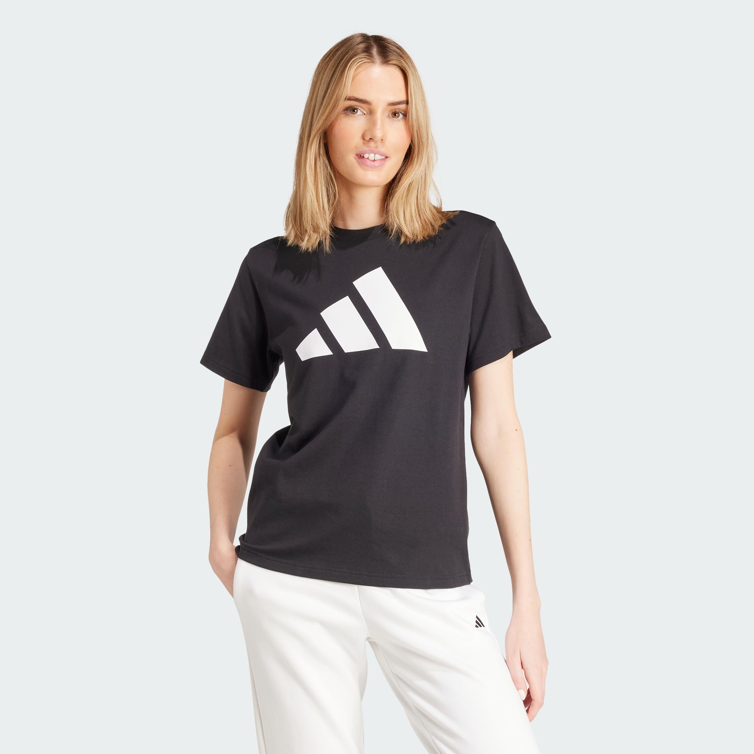 Adidas Damen Pwr 3 Graphic Tee Kurzarm-Grafik-T-Shirt
