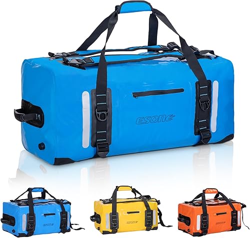 Miniatura 1 de ESONE Bolsas secas impermeable para hombresmujeres, bolsas secas para kayak, mochila impermeable para viajes, bolsa seca, mochila impermeable para