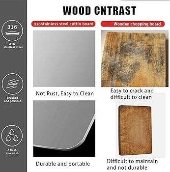 Which is Better Titanium Or Stainless Steel Cutting Board: Ultimate Showdown