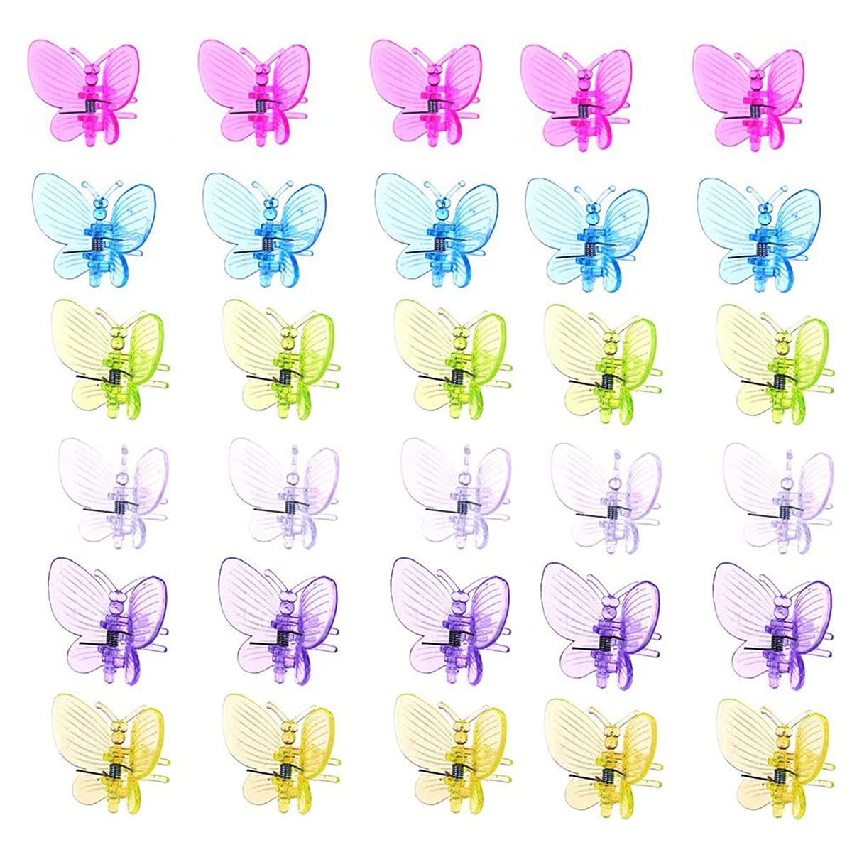 Ctrlzs Light Orchid Clips 30Pcs Butterfly Plant Clips Orchid Support Clips Vine Clips Plant Clips For Support Flower Orchid Vine