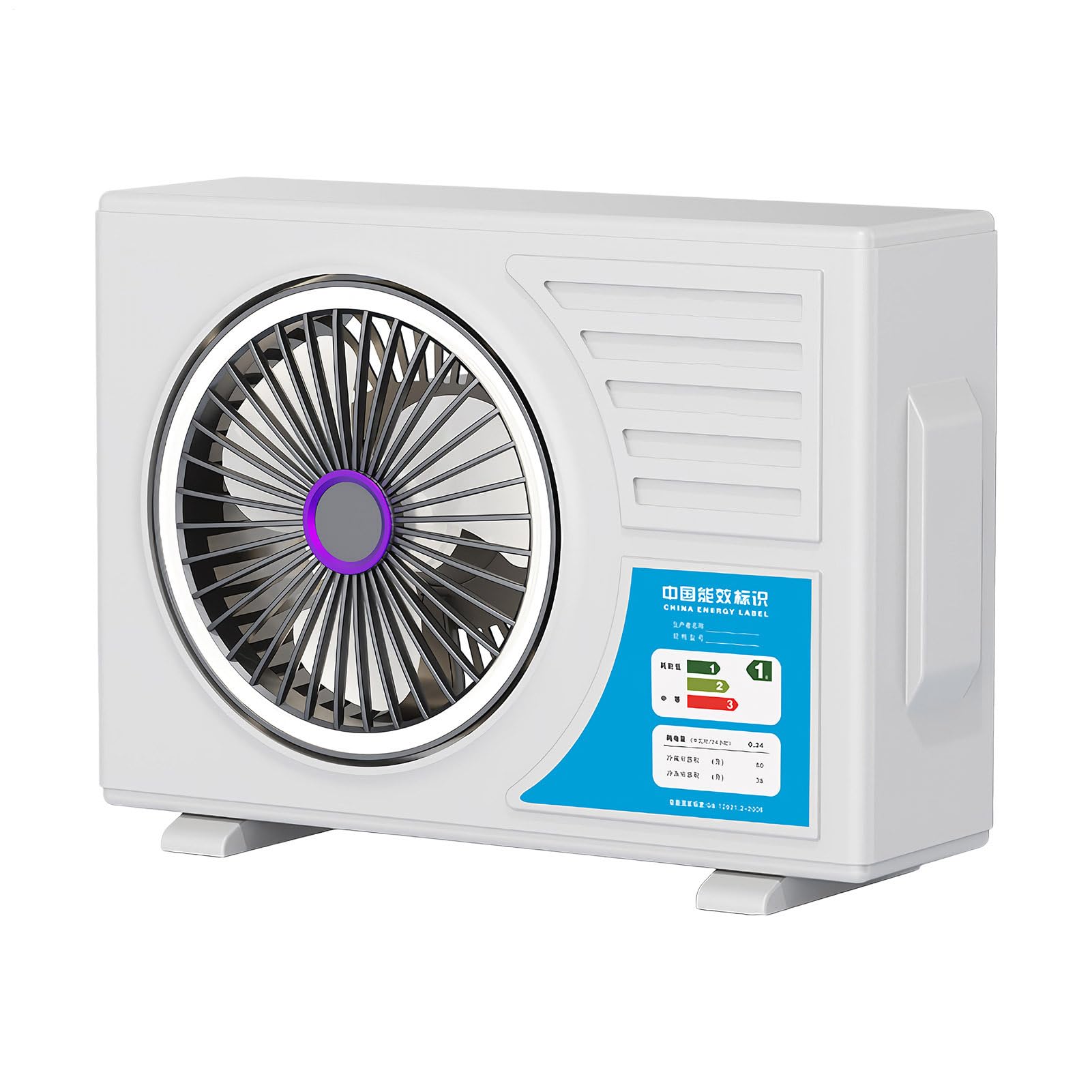 Ventilatori da tavolo per la camera da Ricaricabile con Angolazione | Ventilatore Portatile da Tavolo per Comodino per Casa Scuola Ufficio Esterno Campeggio Viaggi Picnic