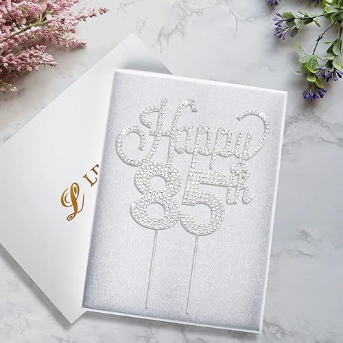 Miniatura 14 de LINGTEER Decoración de pastel de diamantes de imitación dorados para cumpleaños número 15 – Cheers to 15th Birthday Quince años de edad, decoración