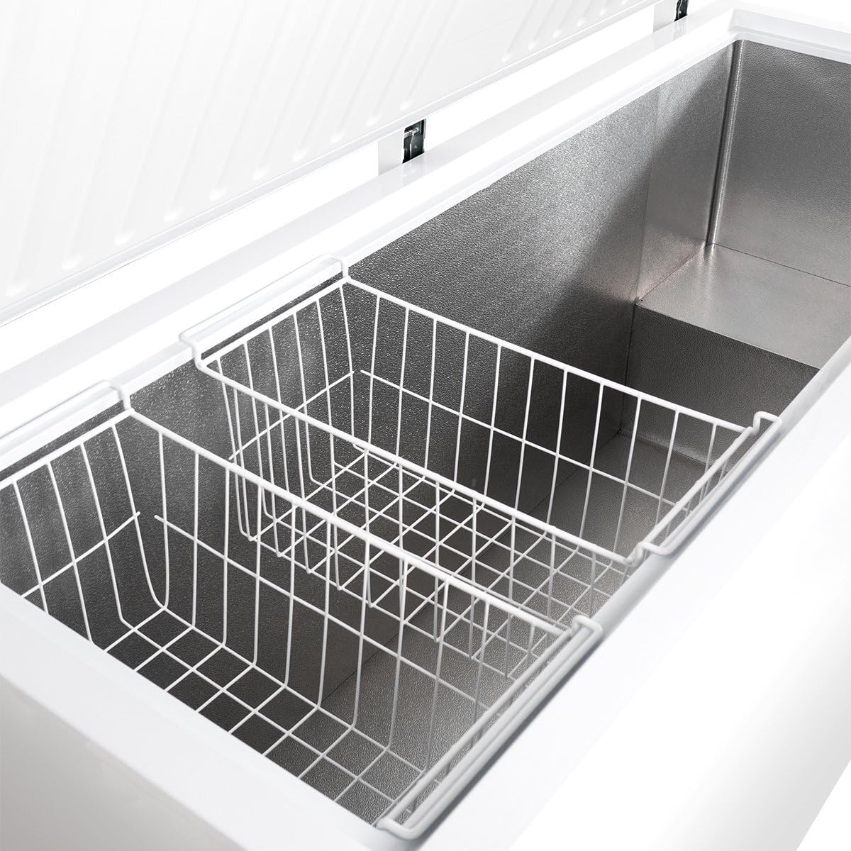 GastroHero Gefriertruhe ECO 650 I Tiefkühltruhe groß 550L I Kühltruhe abschließbar I Gefriergerät mit Klappdeckel I Gefrierschrank -18°C bis -22°C