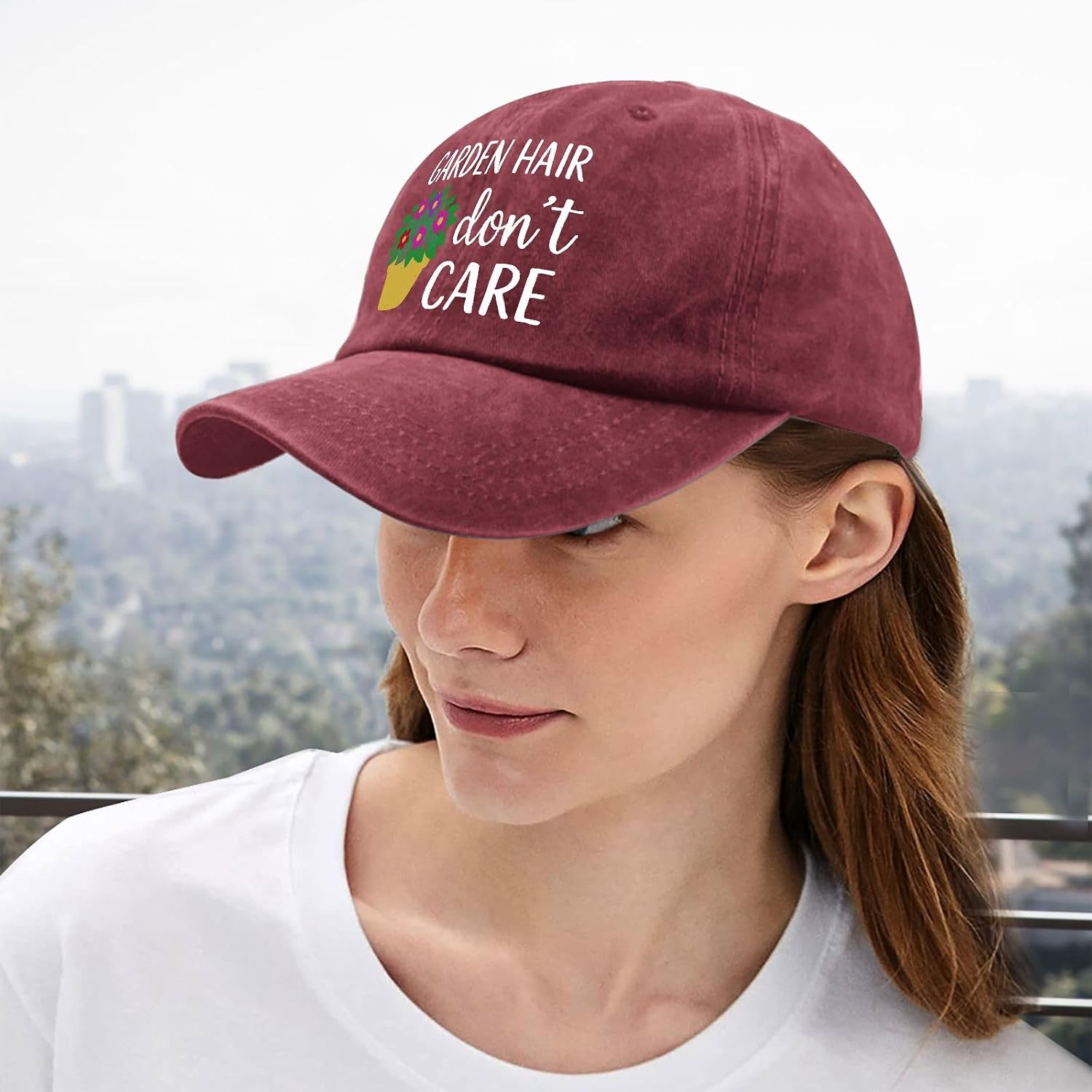 You're Never Too Old to Play in The Dirts Hats for Women Soft Washed Distressed image 5
