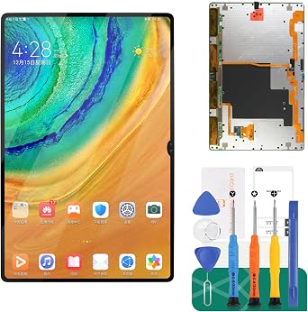 AMOLED for Samsung Galaxy Tab S8 Ultra Screen Replacement for Galaxy Tab S8 Ultra 14.6 LCD Display for SM-X900 SM-X906 Digitizer Touch Screen Assembly Replacement Repair Parts