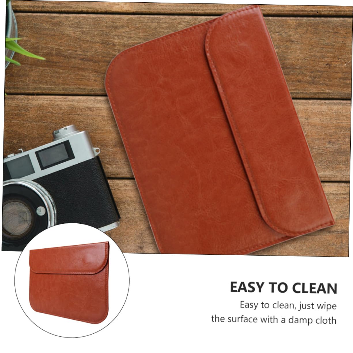 Angoily Storage Bag Compact Photography Pouch Camera Lens Carrying Case Scratch Long-lasting Material