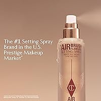 Vista 6 de Charlotte Tilbury Airbrush Flawless Setting Spray - Ultra-Fine Hydrating Mist to Prime & Set Face Makeup For Up to 16Hr - Soothes, Blurs Pores &