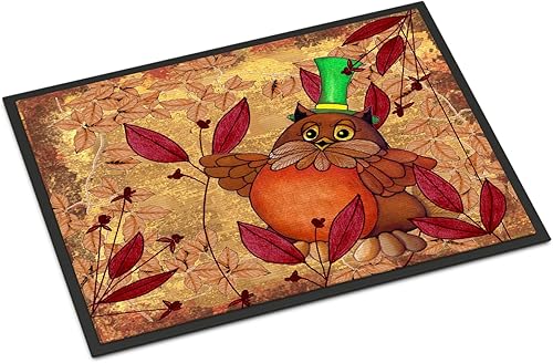 Miniatura 50 de Caroline's Treasures PJC1117JMAT - Felpudo para puerta delantera de 24 x 36 pulgadas, tapete antideslizante lavable de pelo bajo, 24 x 36 pulgadas