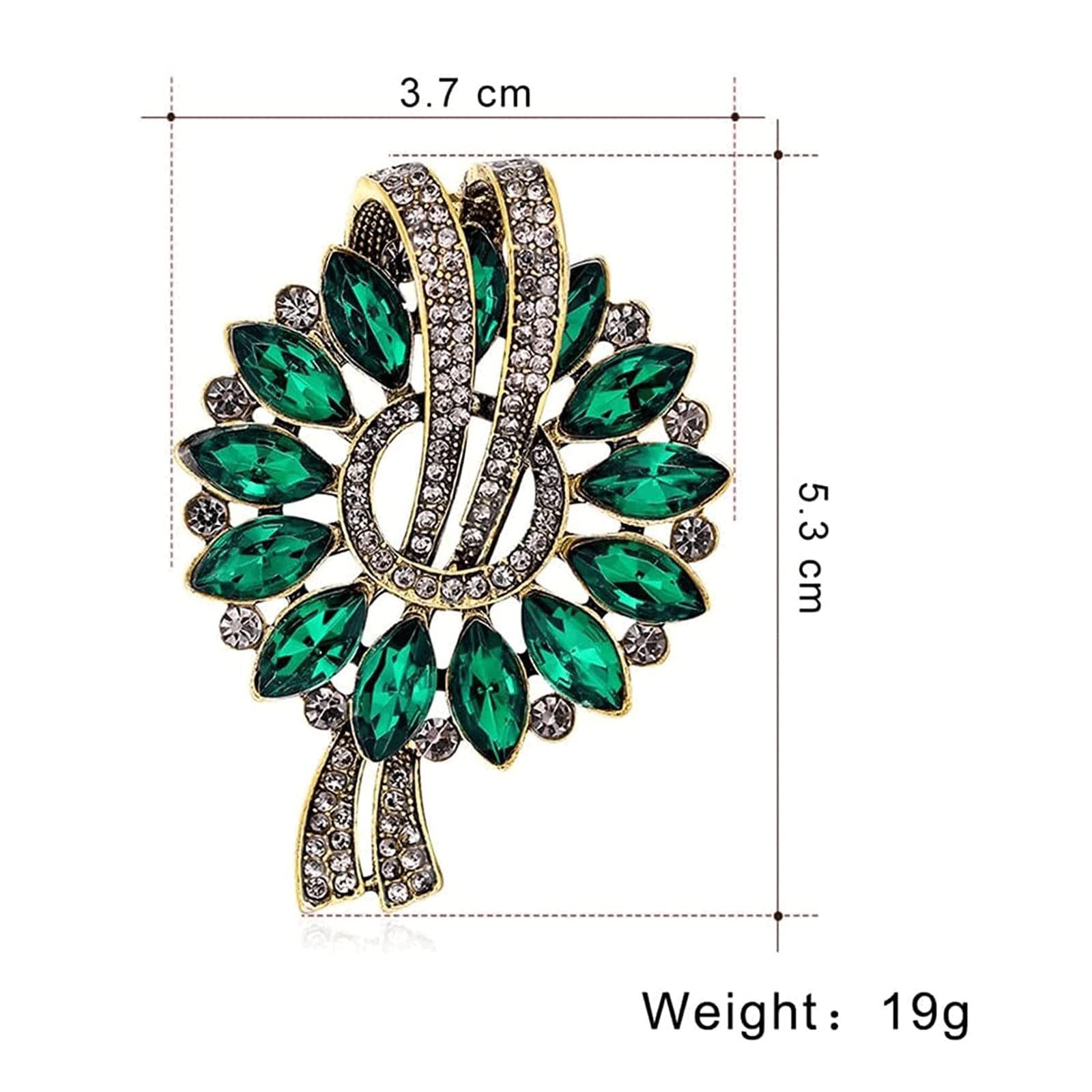 Broschen Legierung Mode Exquisite Brosche Blumenschmuck Anstecknadel Geschenk für Frauen Schalnadel Dekoration Zubehör Kragennadel