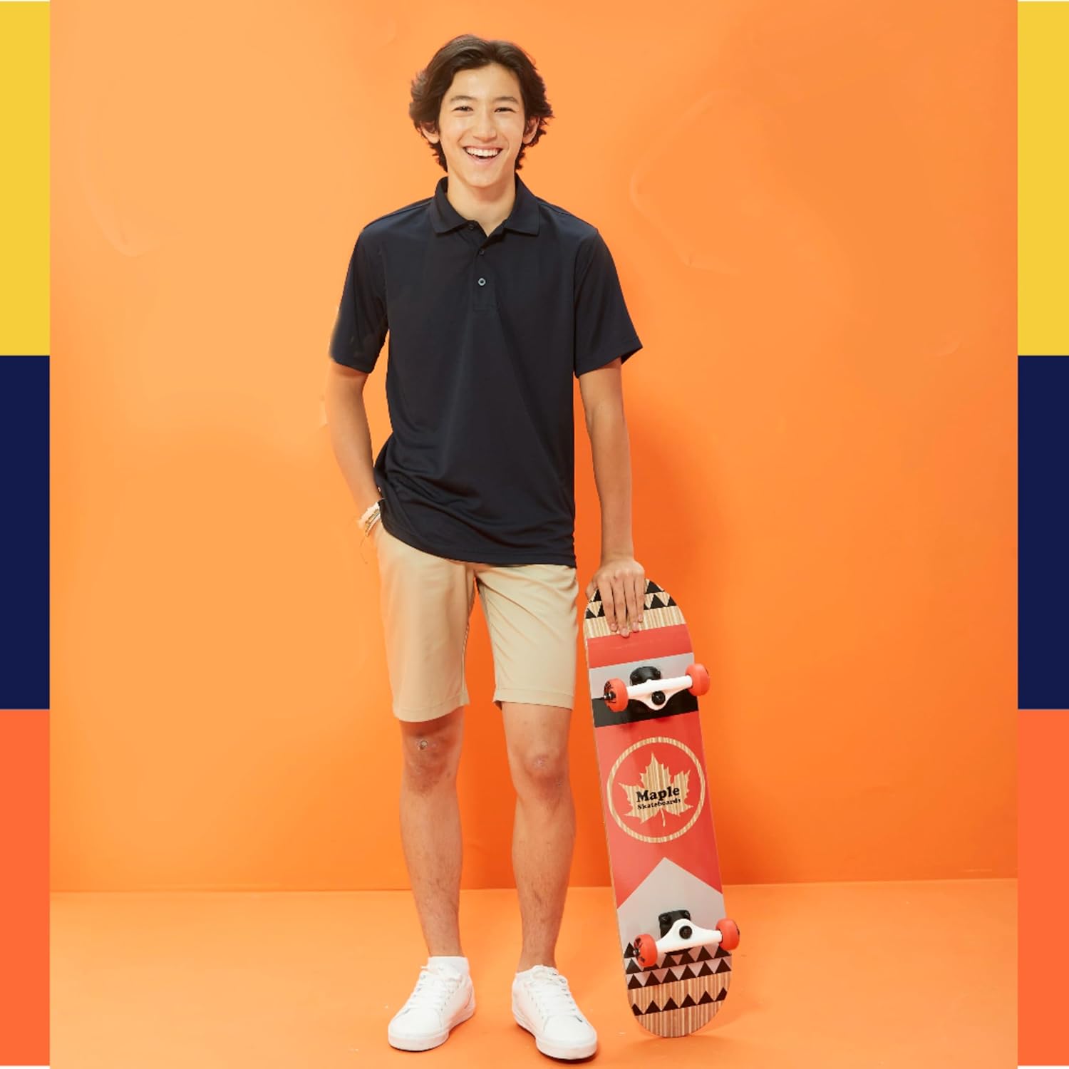 French Toast Kids' Moisture Wicking Performance Sport Polo - Image 6