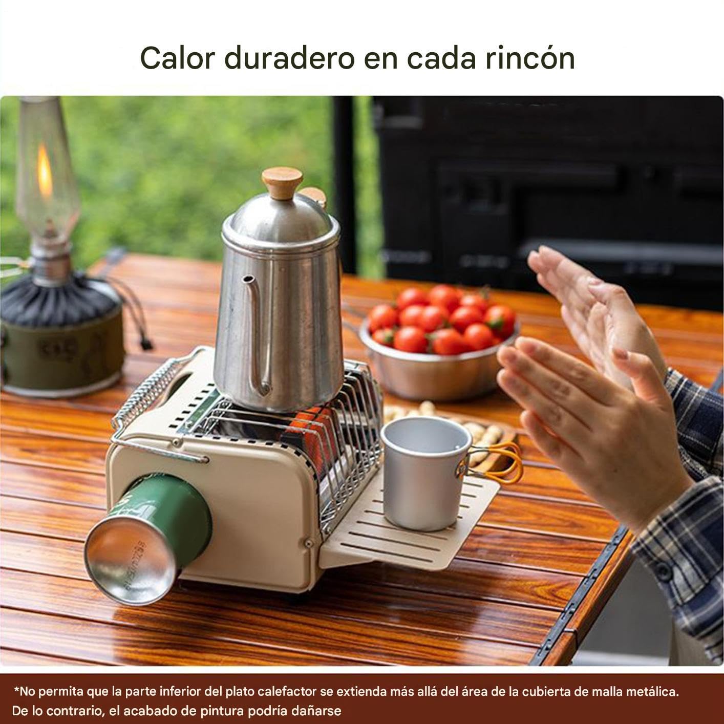 Estufa De Calefacción Para Camping Compacto Para Clima Frío