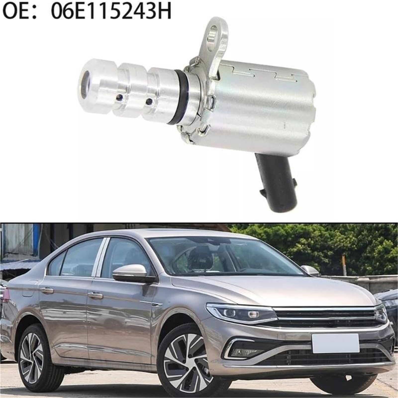 Valvola solenoide auto Adatto per applicazioni automobilistiche 06E115243H Elettrovalvole di ricambio per albero a camme