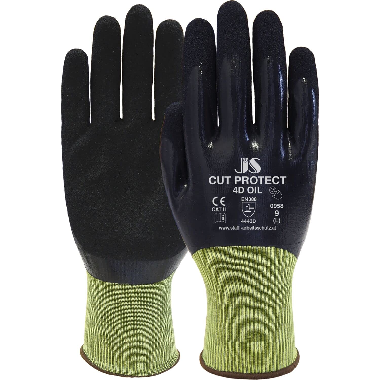 Guanti protettivi Cut Protect 4D Oil, taglia 11, contenuto: 12 paia
