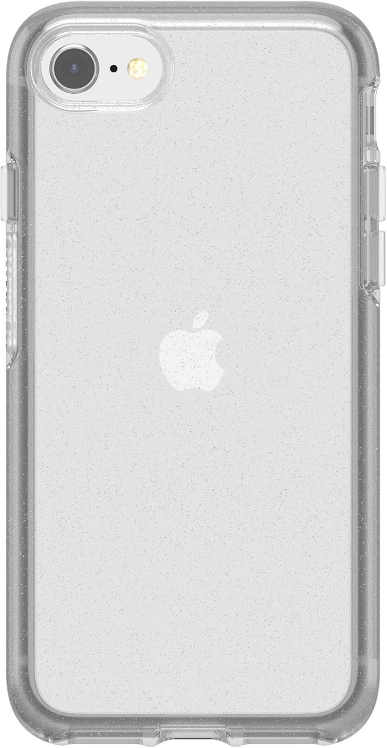 OtterBox iPhone SE 3rd/2nd Gen, iPhone 8/7 (not Compatible with Plus Sized Models) Symmetry Series Case - STARDUST, Ultra-Sleek, Wireless Charging Compatible, Raised Edges Protect Camera & Screen