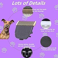 Vista 3 de Cuchilla de corte de pelo para perros, cuchillas de repuesto profesionales para mascotas, accesorio para perros y gatos para Baorun P2/P3
