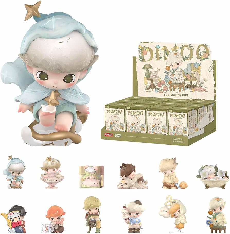 Amazon.com: POP MART DIMOO The Missing Day Series Blind Box